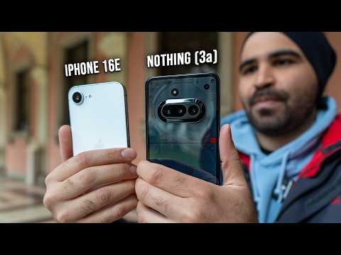 Nothing Phone 3a vs. iPhone 16E: Android vs. iPhone on a Budget!