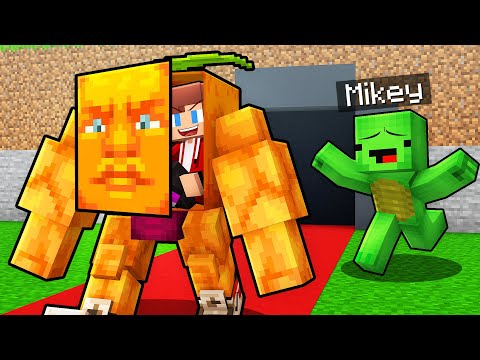 JJ Prank Mikey in Steal a Brainrot in Minecraft (Maizen)