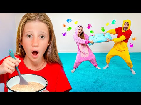 Nastya is raising disobedient parents