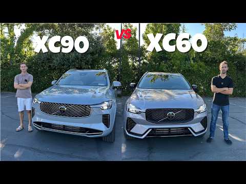 2026 Volvo XC90 vs 2026 Volvo XC60