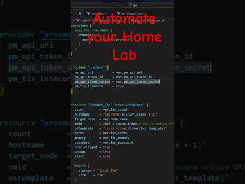 Automate your Home Lab like a boss!!! #homelab #tech #devops