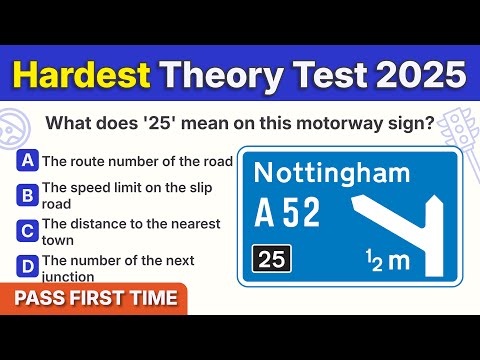 Theory Test 2025 UK | HARDEST DVSA Style Question & Answer | PASS FIRST TIME