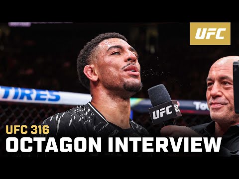 MarQuel Mederos Octagon Interview | UFC 316