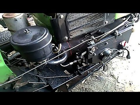 R180 walk-behind tractor. We can't get it to start.