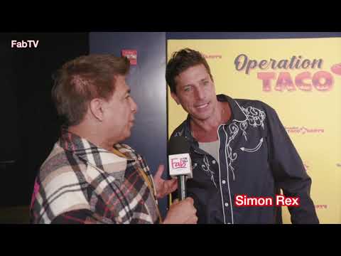 We caught up with Simon Rex at the premiere of Operation Taco Gary’s for an exclusive!