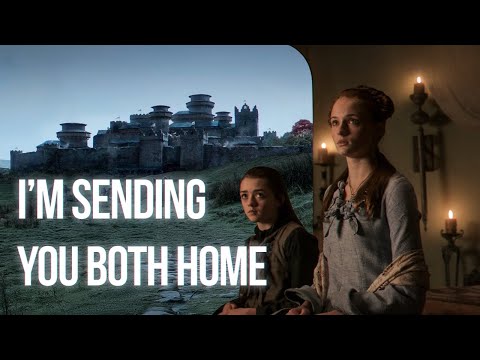 What if Ned Stark Sent Sansa and Arya Back to Winterfell