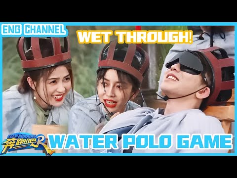 Be careful！Water balloons hit Angelababy and BaiLur in succession |Keep Running S10|CLIP|EP4