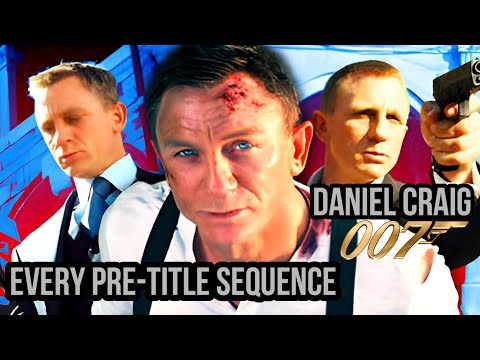Every 007 Pre-title Sequence | Daniel Craig (4K UHD)