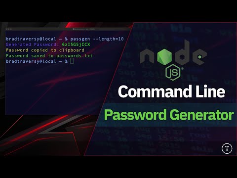 Build a Node.js Password Generator