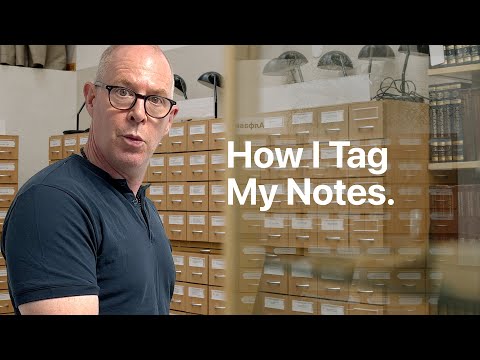 How I Tag My Notes.