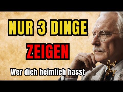 Um Zu Sehen, Wer Dich Heimlich HASST: Achte Auf Nur 3 Dinge | Carl Jung