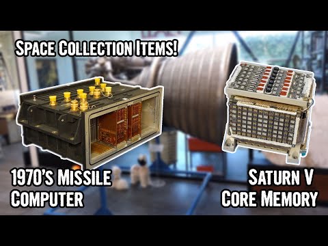 Steve Jurvetson’s Space Collection - Part 1: Apollo LVDC Core Memory, Titan Missile Computer