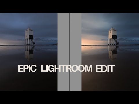 Watch Me Edit: Dramatic Sunset at Burnham-on-Sea Lighthouse