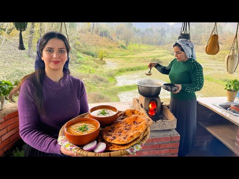 Baking bread with lamb's tail, grandmother's recipe
