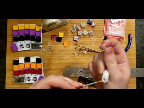Modding Kailh Choc Switches - O-Rings, Tape Modding, and Lubing Guide