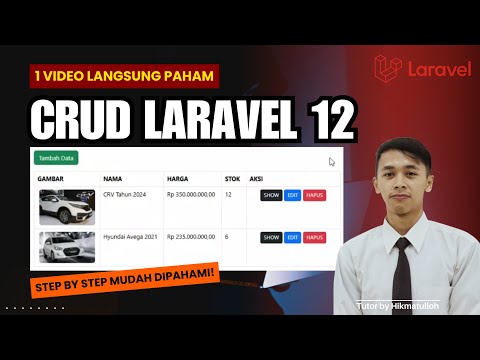 Learn Laravel 12 CRUD for Beginners | Easy-to-Understand Step-by-Step!