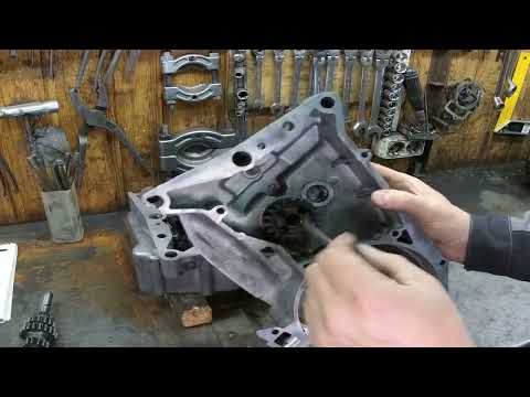 Ява 638 сборка коробки передач (из того что было)