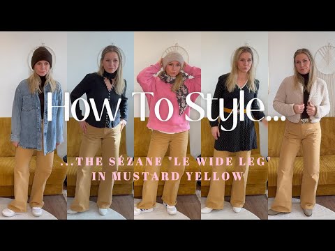How to Style the Sézane Le Wide Leg - 8 chic Outfit Ideas for the Fall & Winter