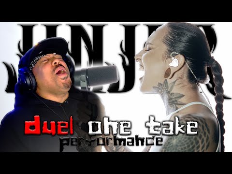 SHE'S A MONSTER!!! | Duel : One Take Performance | JINJER | Rapper REACTION | COMMENTARY