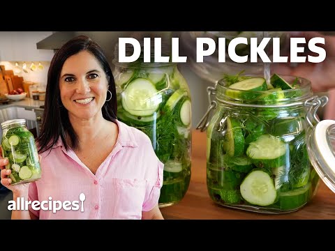 How to Make Refrigerator Crunchy Dill Pickles (Homemade Quick Pickles) | Allrecipes