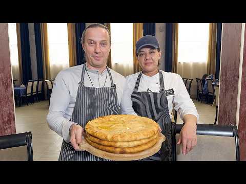 Осетинка учит готовить настоящие Осетинские пироги. С картошкой, пирог с зеленью, пирог с сыром