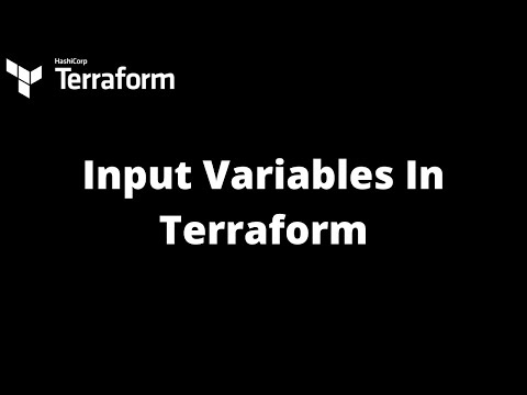 Input Variables in Terraform | Terraform Tutorial | #7