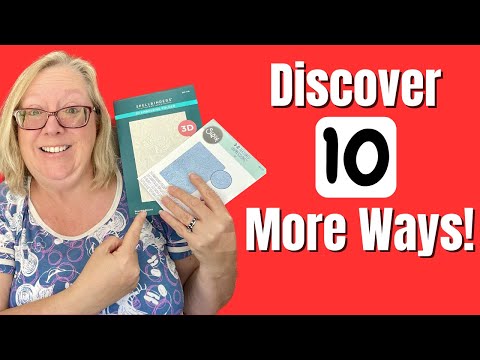 10 INCREDIBLE Embossing Folder Techniques!