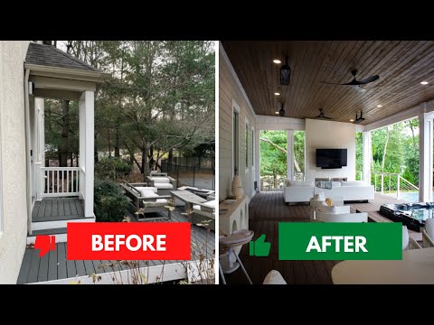 UNBELIEVABLE Backyard MAKEOVER! Boring Backyard Turned Into Decked Out Paradise!