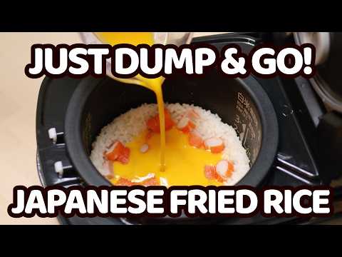 This Rice Cooker Hack Makes PERFECT Japanese Fried Rice a.k.a. CHAHAN