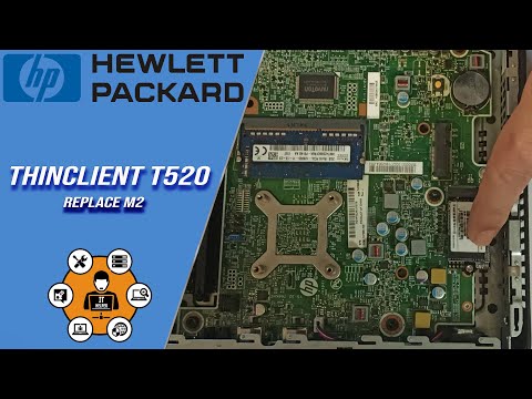 HP ThinClient T520 "Replace M2 Disk"