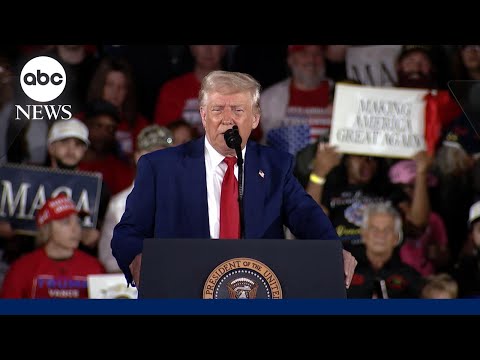 Trump delivers remarks on 100th day of 2nd term
