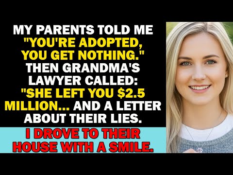My Parents Said I'd Inherit Nothing. Then Grandma's Lawyer Called With a $2.5M Surprise...