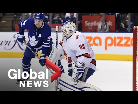 Zamboni driver turned backup goalie David Ayres becomes sensation after unexpected NHL debut