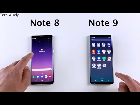 SAMSUNG Note 8 vs Note 9 SPEED TEST in 2021