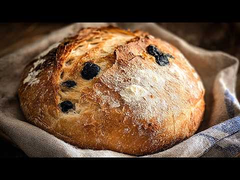 My Grandma's Amazing Olive Bread❗ A Simple and Delicious Recipe❗