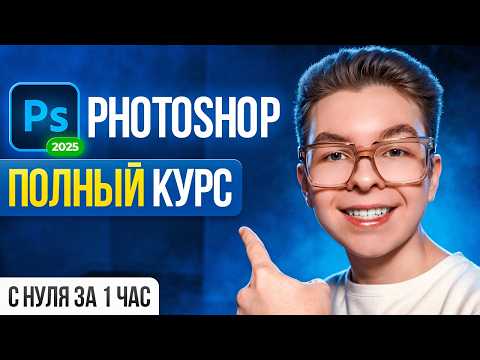 PHOTOSHOP С НУЛЯ ЗА 1 ЧАС: Полный курс для новичков [2025]