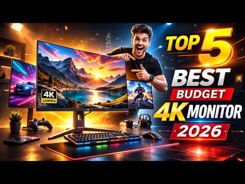 Best Budget 4K Monitor 2026 – Must Watch Before You Buy One!