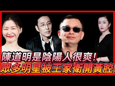 王家衛強吻陳道明很爽？眾多明星被開黃腔！#王家衛 #秦雯 #陳道明 #娛樂爆料 #娛樂圈八卦 #圈內秘辛 #金靖