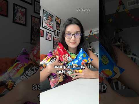 Asian Potato Chip Taste Test 🥔