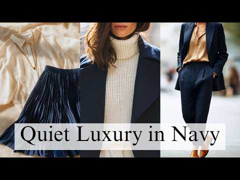 10 Navy Outfits That Prove Elegance Gets Better With Age