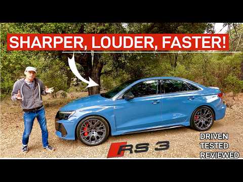 The 2025 Audi RS3 is SHARPER, LOUDER, and FASTER!
