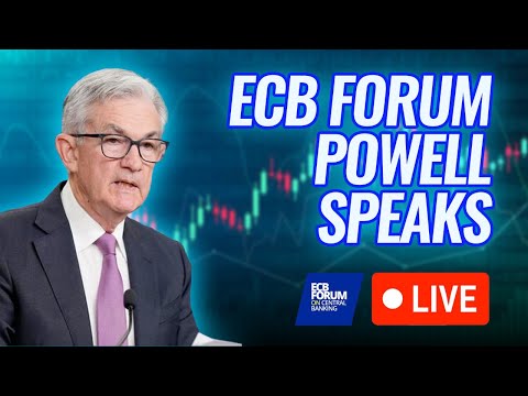 🔴WATCH LIVE: Jerome Powell Speaks At The ECB Forum on Central Banking 2024