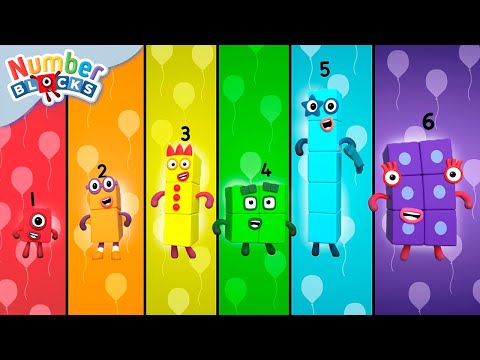 Zählen lernen | Numberblocks auf Deutsch | Vollständige Episoden | MUSTER und SEQUENZEN