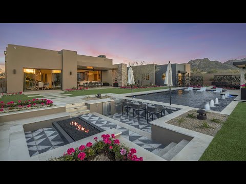 TOUR A $6M Scottsdale New Construction Luxury Home | Scottsdale Real Estate | Strietzel Brothers