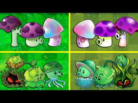 Random 15 Team Plants PVZ 1 vs PVZ 2 Battlez - Which Team Plant Will Win?