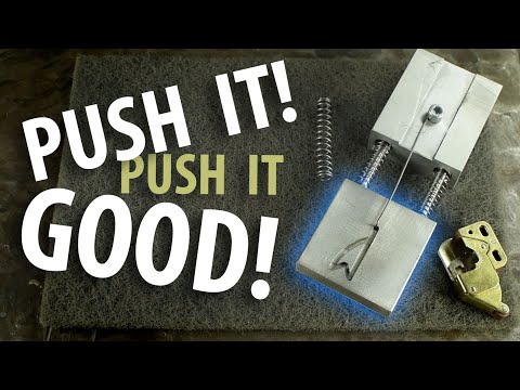 PUSH LATCH Mechanisms (DIY!)