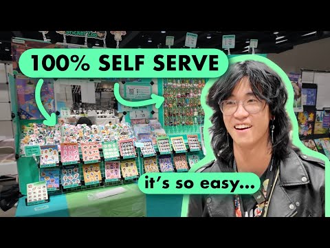 I Built an Entirely SELF-SERVE Display for an Anime Convention… Here’s What I Learned.