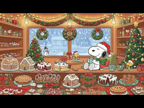 Chilling at the bakery with Snoopy 🍪 | Cozy LoFi beats for study, work, and peaceful vibes