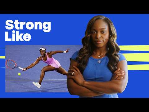 Tennis Star Sloane Stephens Shows Off Her Strength Training | Strong Like | Women's Health