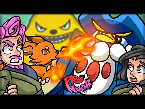 A SLAVE EMPIRE IS BORN - Pro and Noob VS Palworld! (Pokemon With Guns Great)